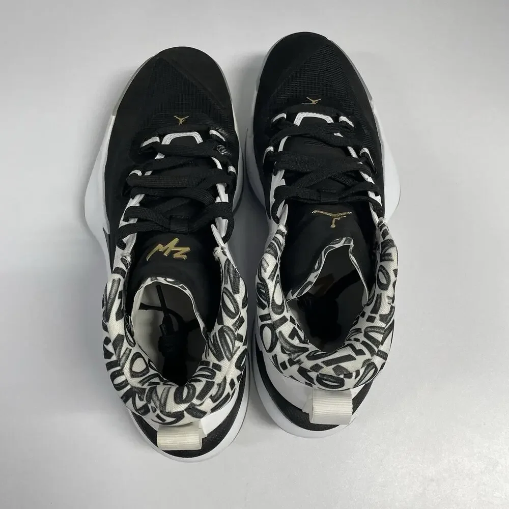 Jordan Zion 1 Gen Zion DA3130 002 Size 8 Men New With Defects Black White NOLA